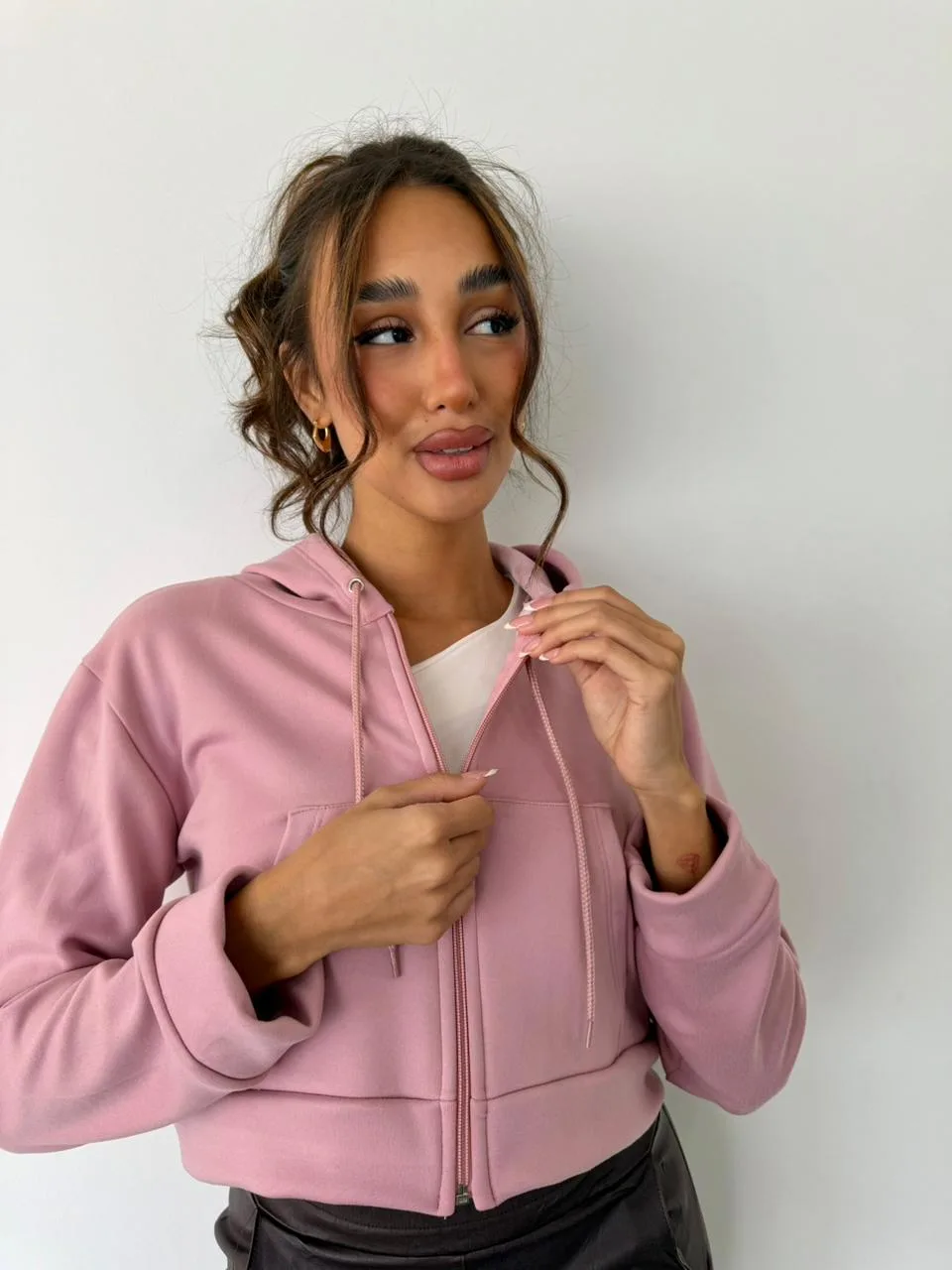 Campera Canguro Cropp