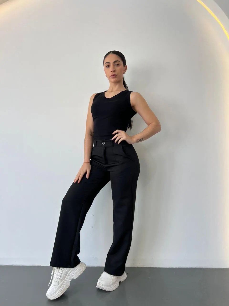 Pantalon Sastrero Liso