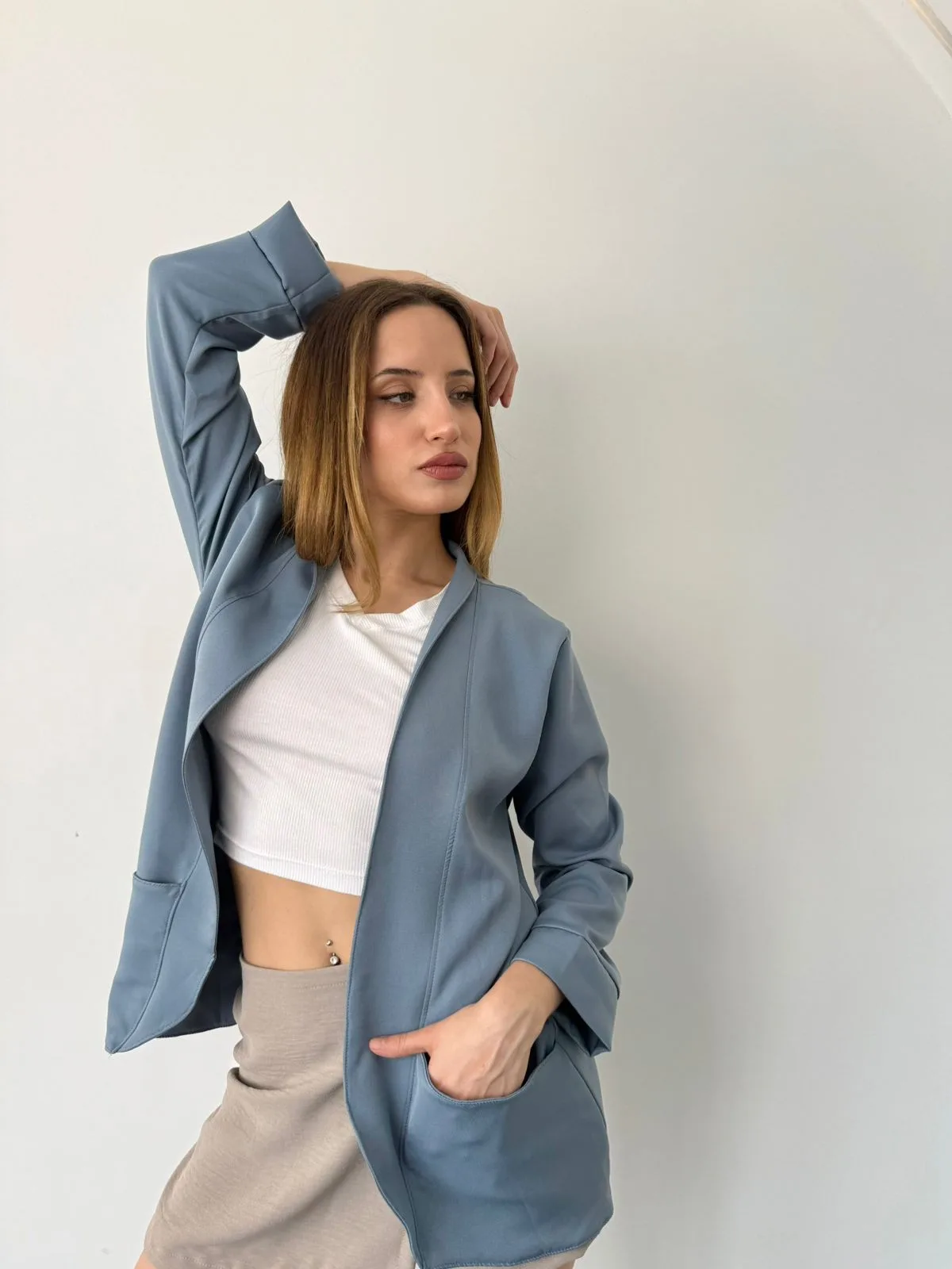 Alternative view of Blazer Largo Sastrero
