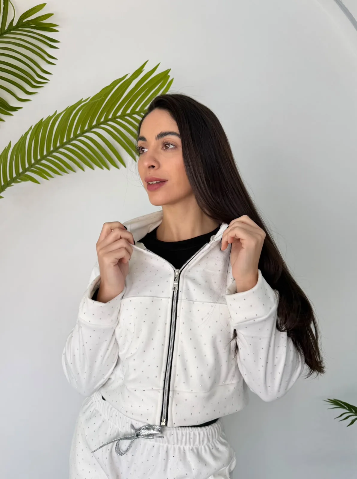 Alternative view of Campera Cropp Strass