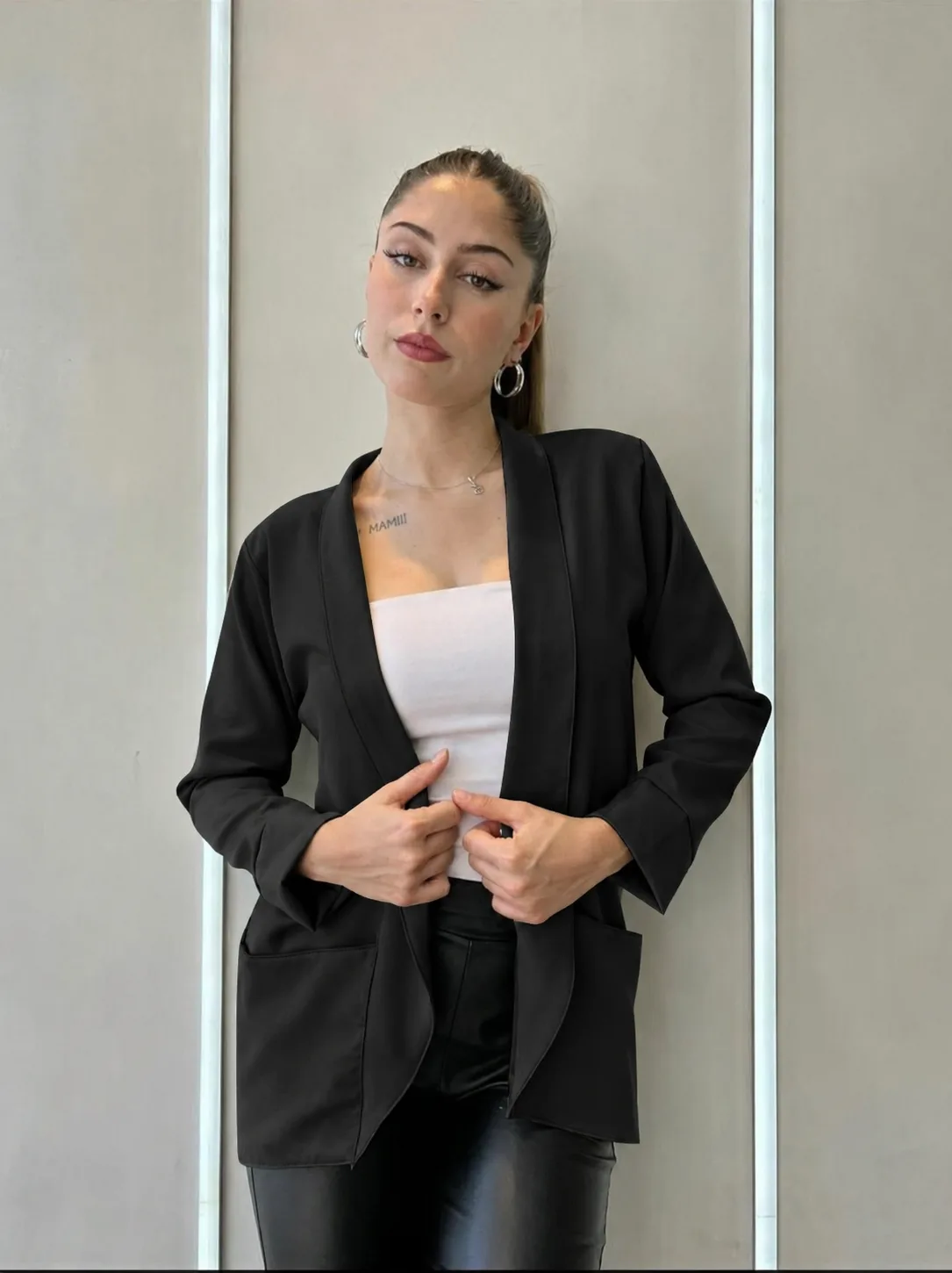 BLAZER LARGO SASTRERO - Imagen 3