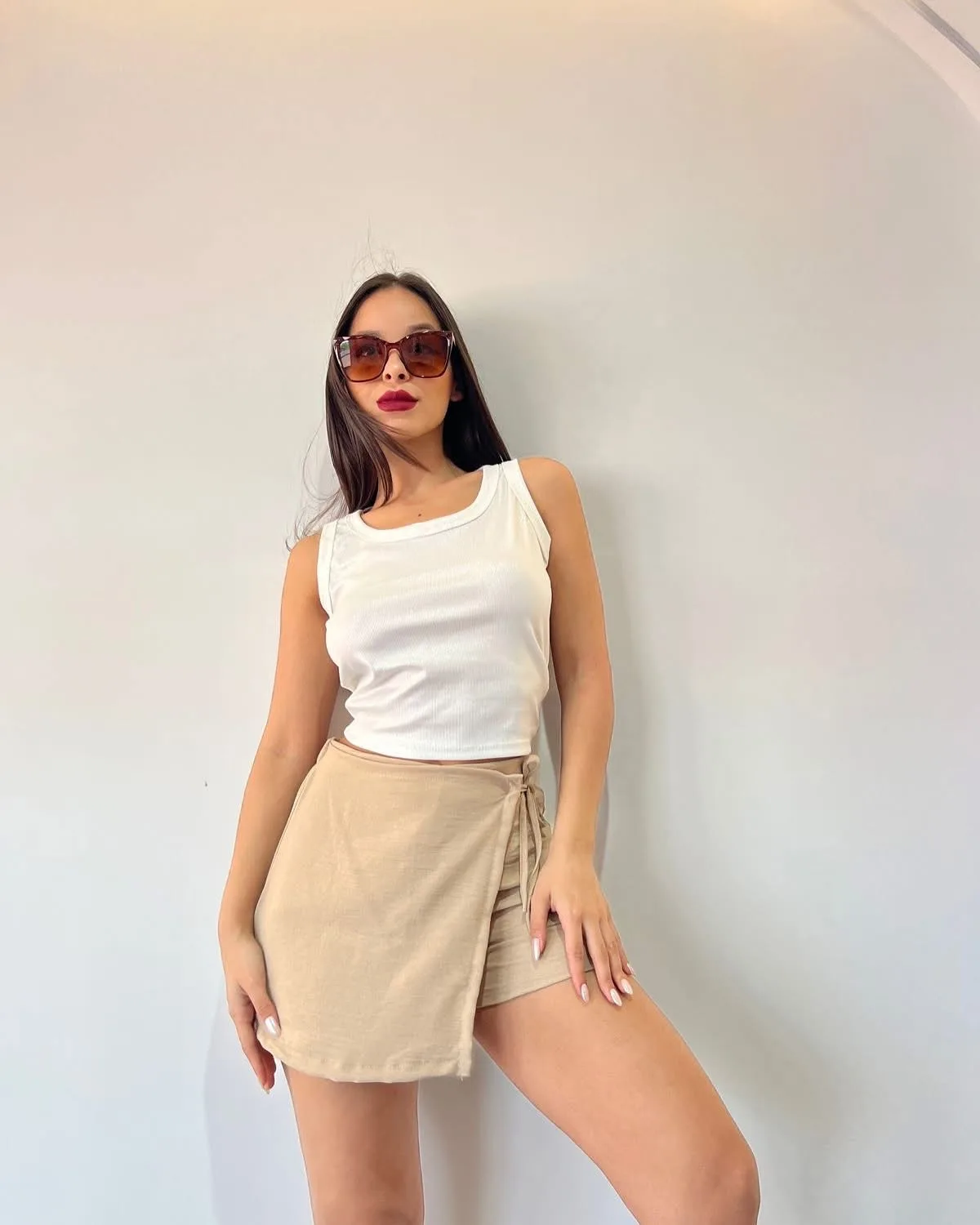 SHORT POLLERA ARUBA