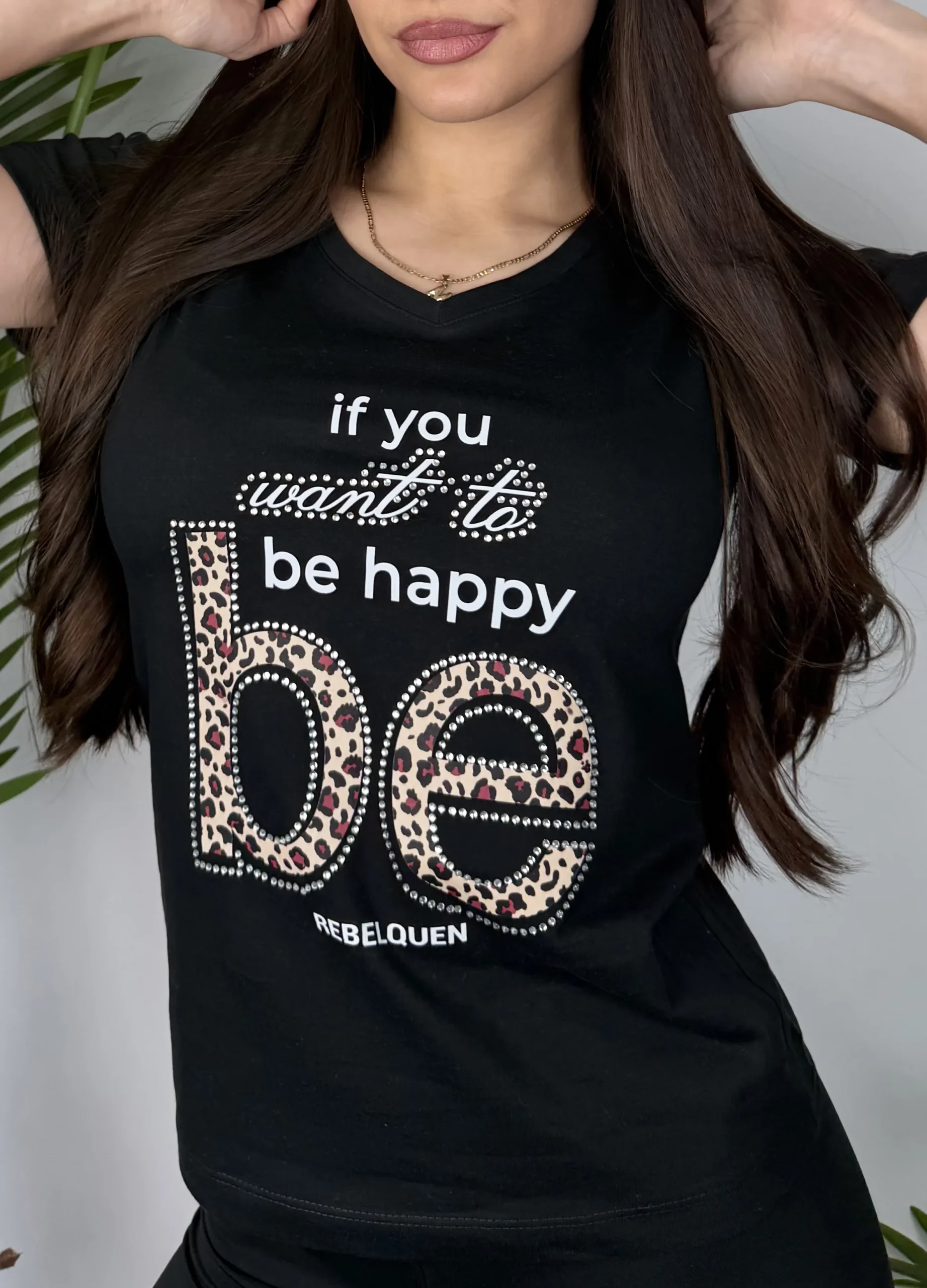 REMERA "BE HAPPY" - Imagen 5