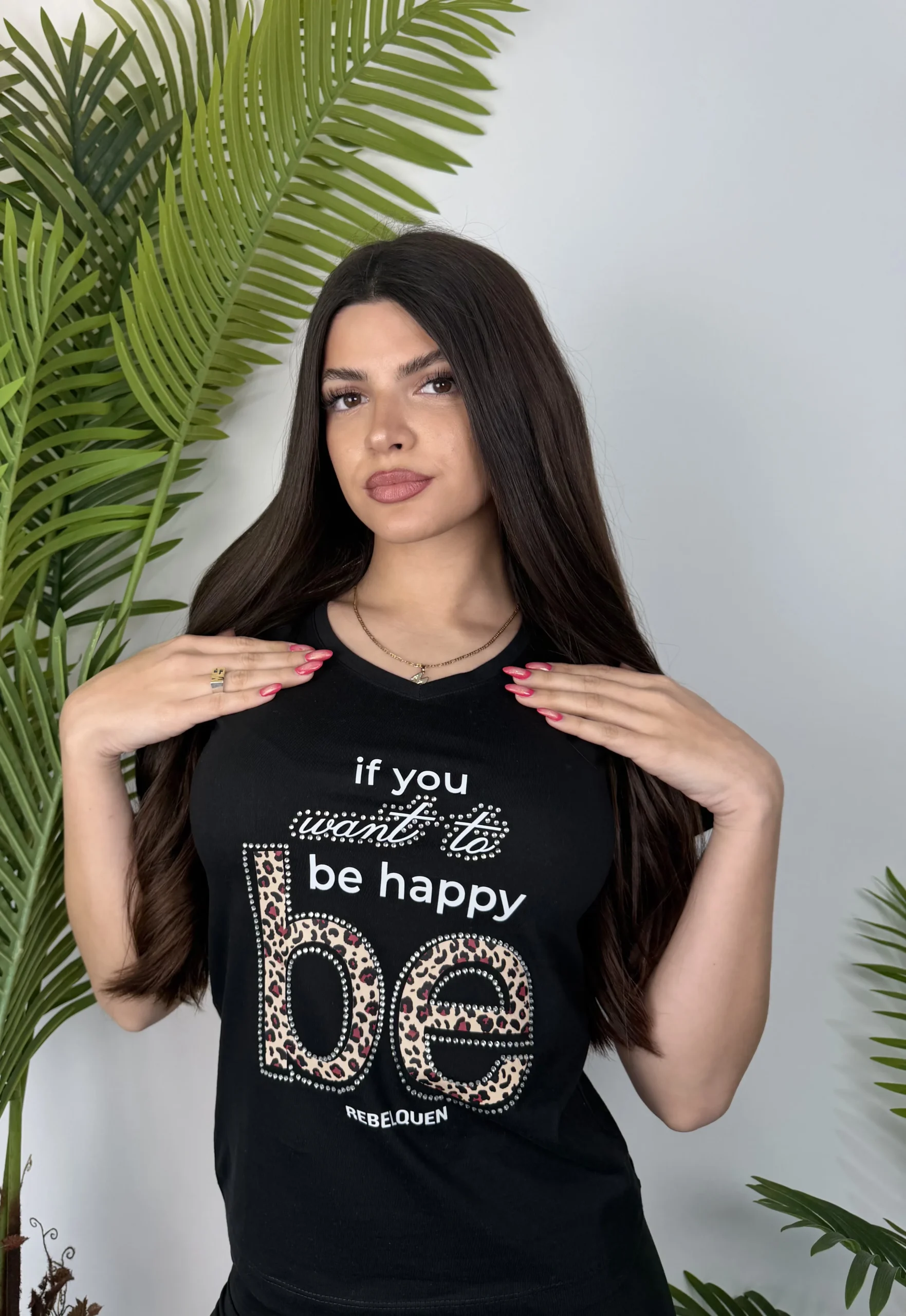 REMERA "BE HAPPY" - Imagen 8