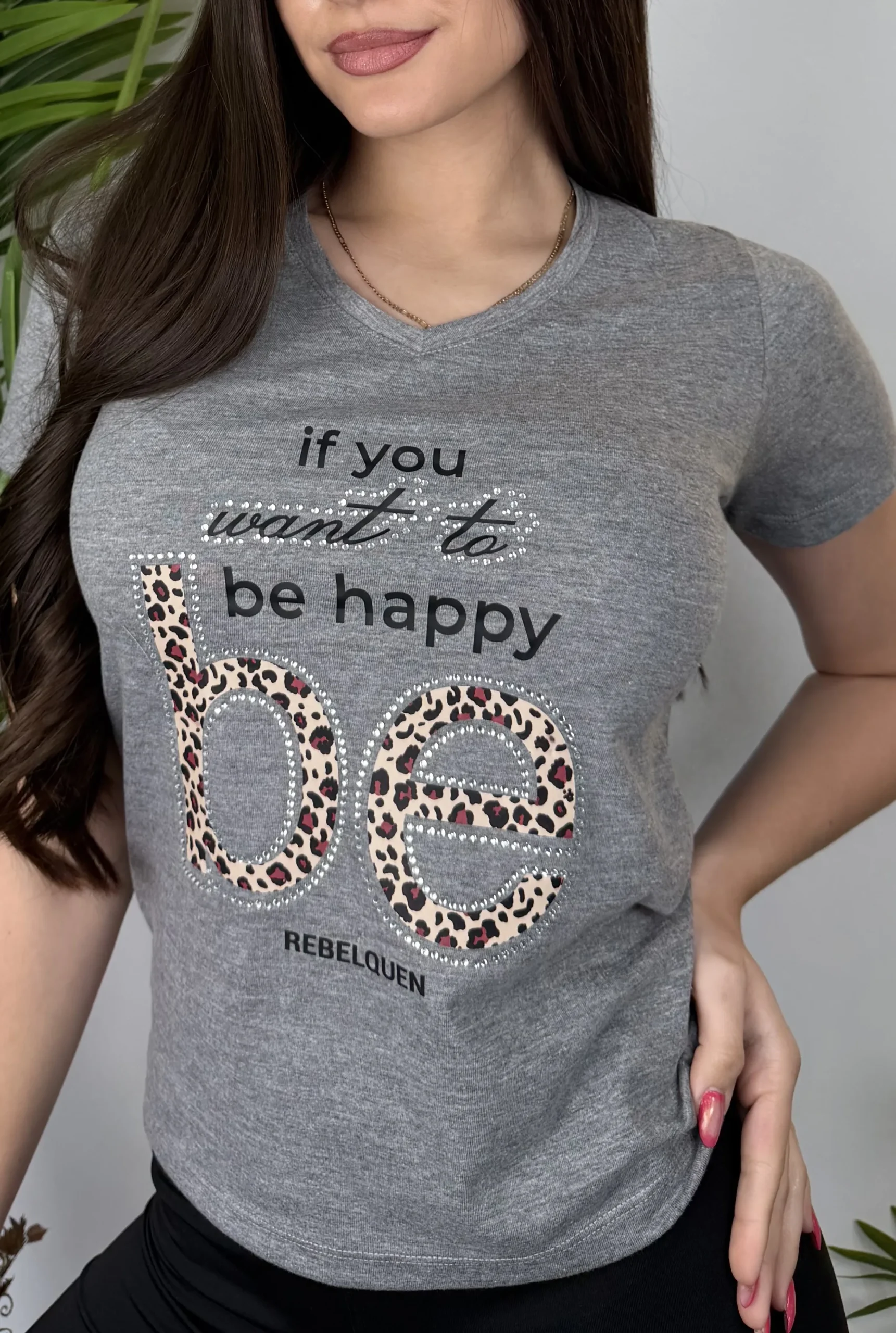 REMERA "BE HAPPY" - Imagen 9